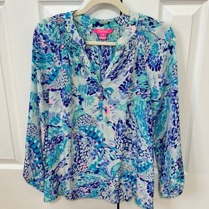 Lilly Pulitzer Silk Blouse
